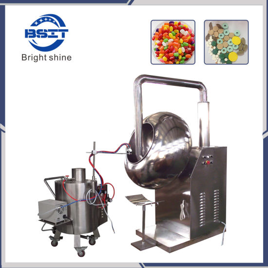 Máquina de recubrimiento de dulces / azúcar Equipo de recubrimiento de chocolate Byc400