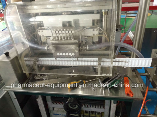 Línea automática Máquina de envasado de llenado de supositorios farmacéuticos (ZS-I)