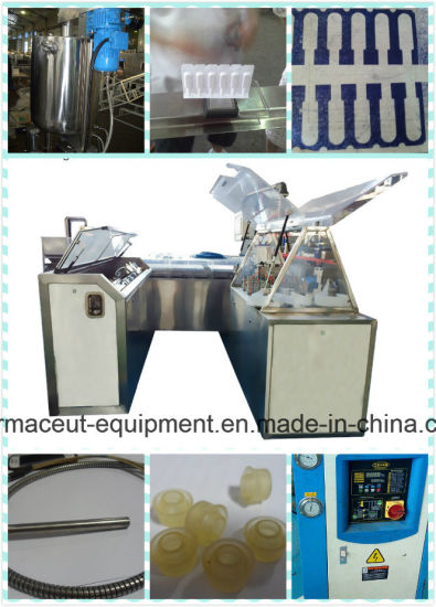 Máquina automática de fabricación de termoformado de botellas de supositorio de glicerina vacías (ZS-U)