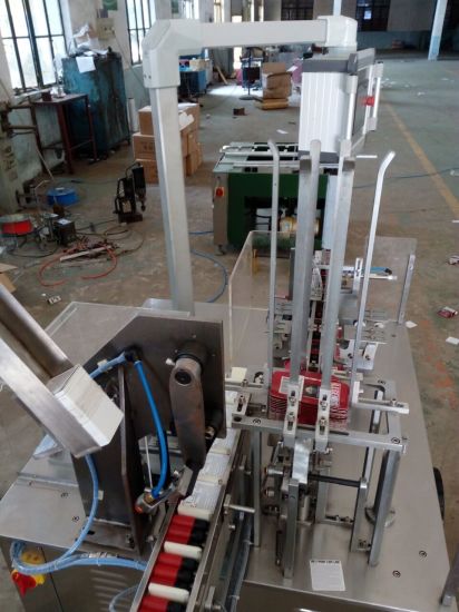 Bsmz-125 de alta calidad de la venta caliente de la máquina de embalaje de cartón de caja de botella redonda