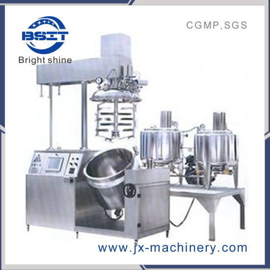 Máquina emulsionante de vacío de crema de tubo suave BSIT con estándares GMP (TFZR)