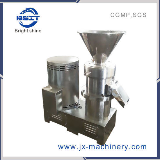 Máquina de molino coloidal de acero inoxidable de mantequilla de maní (JMS-300)