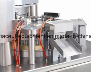 Máquina llenadora de cápsulas totalmente automática de alta velocidad y alta precisión para el certificado GMP Njp3200