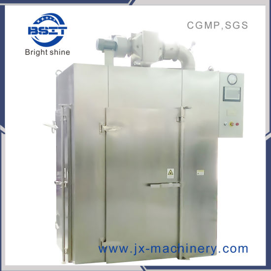 El horno de secado con circulación de aire caliente cumple con GMP